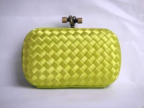 Bottega Veneta Clutches New Knot 8651 lemon yellow